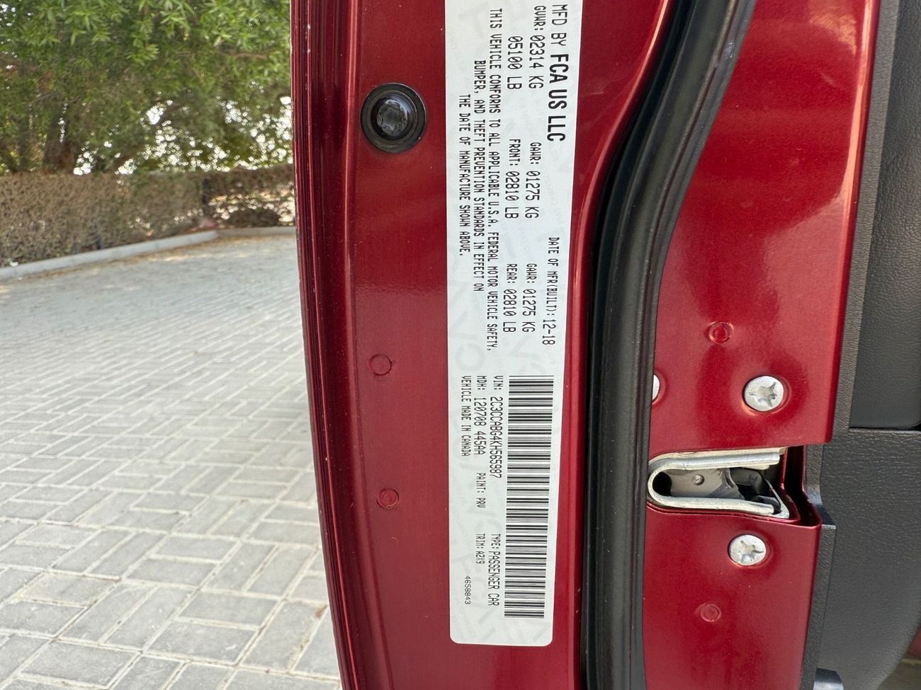 Chrysler 300C Chrysler C 300 2019V6