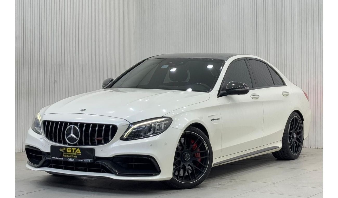 Mercedes-Benz C 63S AMG AMG 2021 Mercedes Benz C63s AMG, Warranty, Carbon Fiber Package, Full Options, GCC