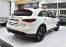 إنفينيتي QX70 ELITE SPORT EXCELLENT DEAL for our Infiniti QX70s ( 2016 Model ) in White Color GCC Specs