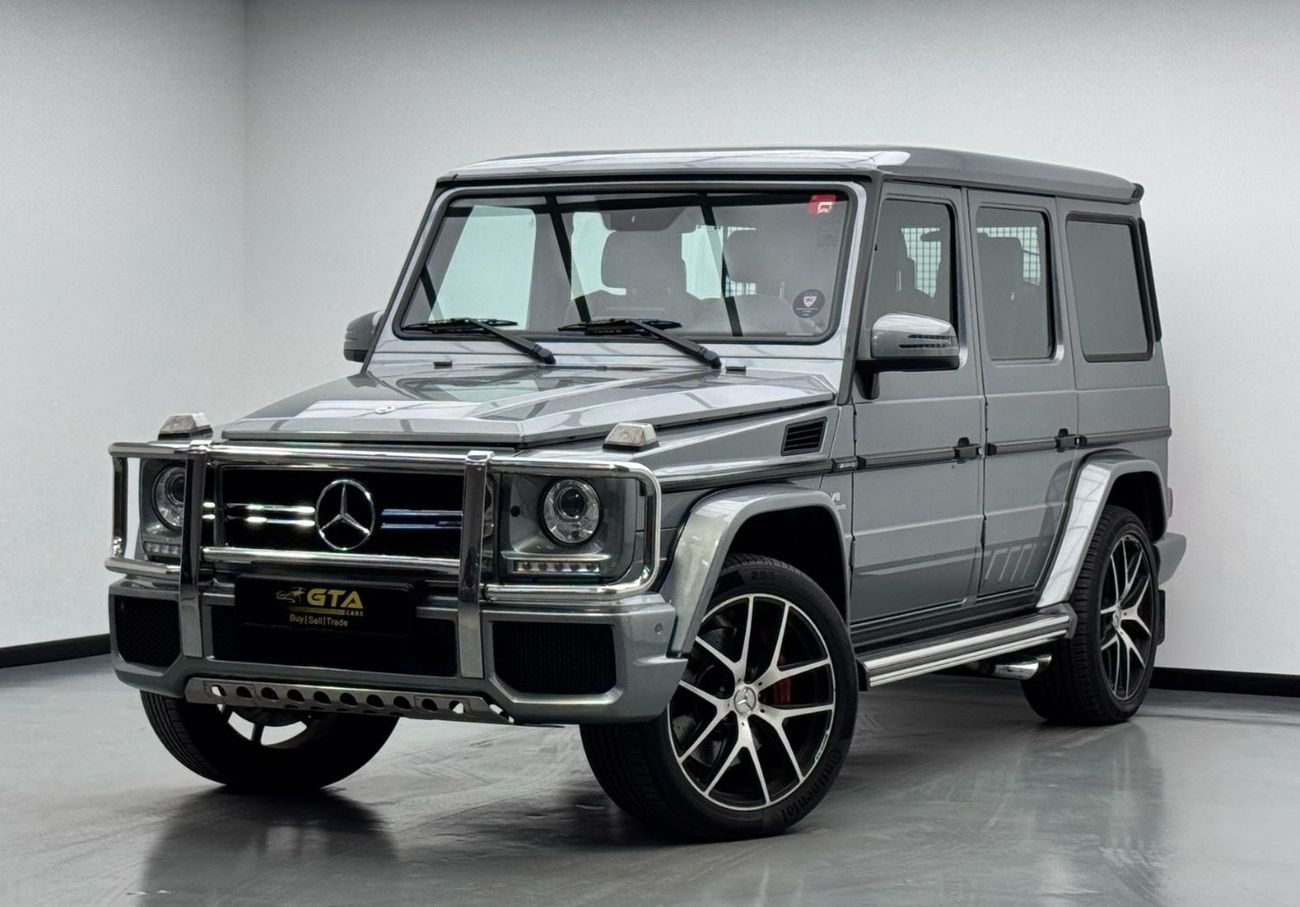 مرسيدس بنز G 63 AMG Std 5.5L 2018 Mercedes-AMG G63, 1 Year Warranty, Full Service History, GCC