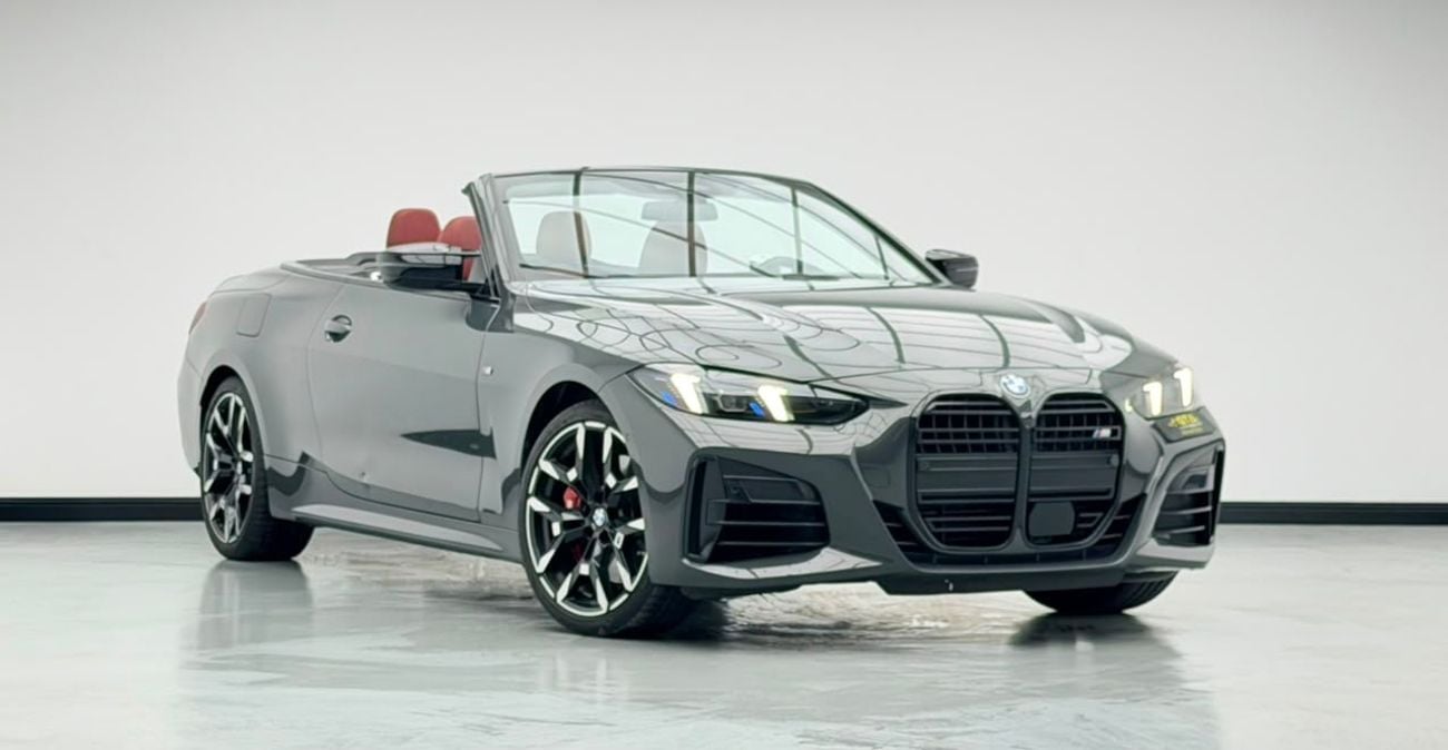 بي أم دبليو M440i 2025 BMW M440i xDrive Cabriolet, July/2029 BMW Warranty + Service Package, Full BMW Service History,