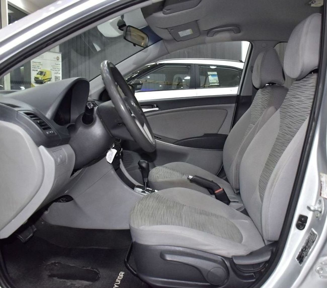 Hyundai Accent EXCELLENT DEAL for our Hyundai Accent 1.6L ( 2017 Model ) in Silver Color GCC Specs