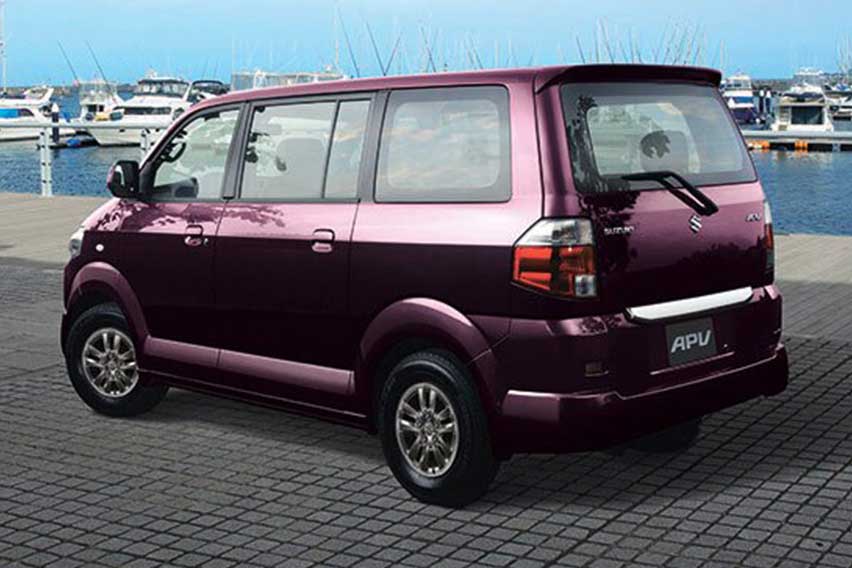 Suzuki APV exterior - Rear Right Angled