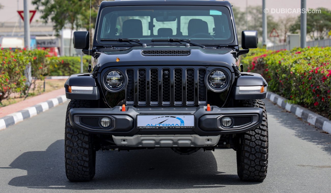 Jeep Gladiator MOJAVE SAND RUNNER 2021 4X4 GCC, 0km, W/ 3 Yrs or 60K km Warranty @Trading Enterprises