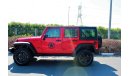 Jeep Wrangler unlimited 2015, GCC, full service history warranty from trading enterprises