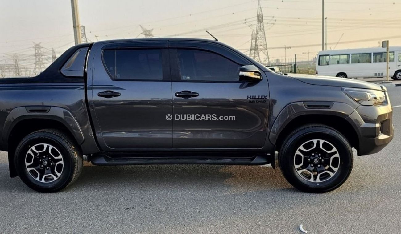 Toyota Hilux FACELIFTED TO ROCCO 2023 | ALLOY RIMS | 2800cc DIESEL ENGINE | RHD | 4WD | TINTED WINDOWS | BLACK IN
