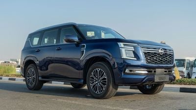 Nissan Patrol SE PLATINUM CITY 2026 Nissan Patrol SE Platinum 3.8L AT Petrol (Blue-Red) (Export Only)