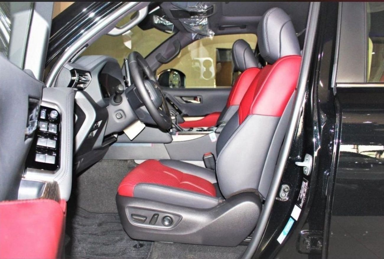 Toyota Land Cruiser 2025 TOYOTA LAND CRUISER LC300 4.0L VXR BLACK- RED AUTOMATIC FULL OPTION