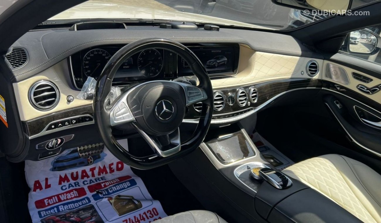 مرسيدس بنز S 550 S550L 2015 محول مايباخ 2020 وارد اليابان اوراق جمارك