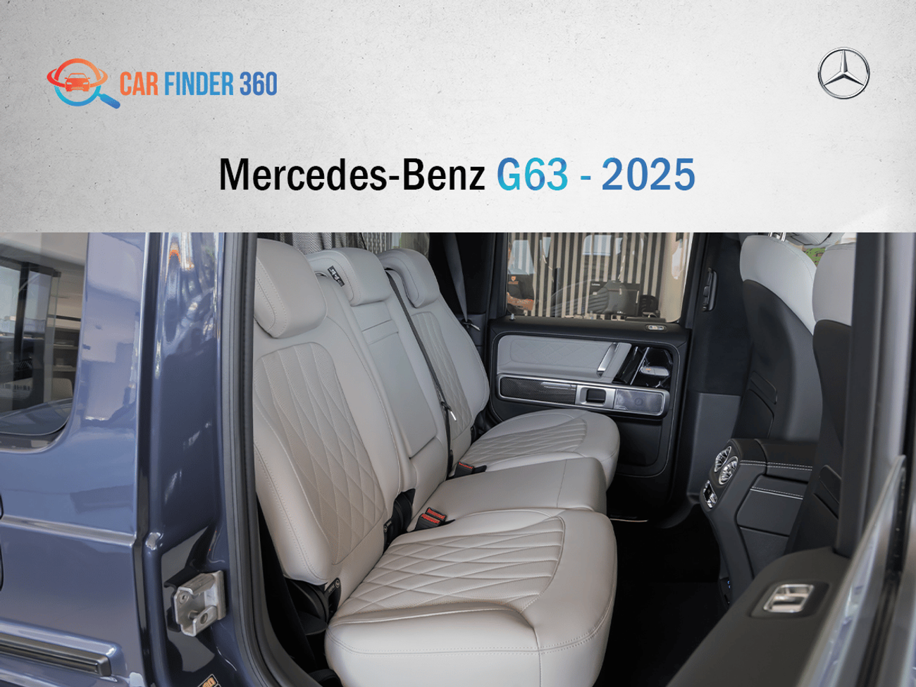 Mercedes-Benz G 63 AMG Mercedes-Benz G63 - 2025 - GCC (Export)