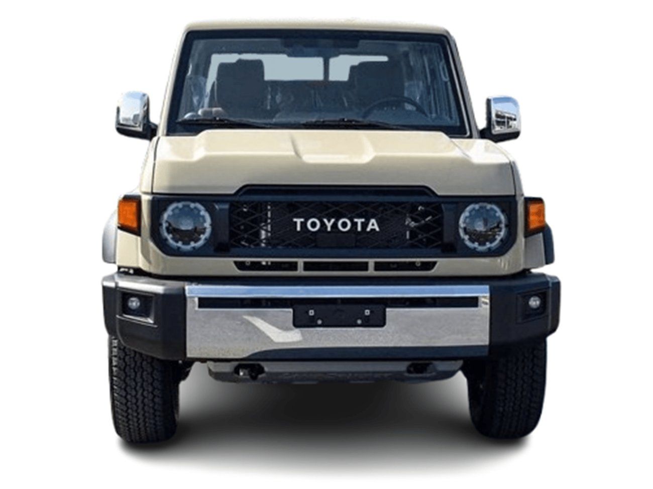 تويوتا لاند كروزر 70 ECTTAE002 - 2025 Toyota LC76 Hardtop 5 Doors -  4.0L Petrol Auto – Beige – Full Options
