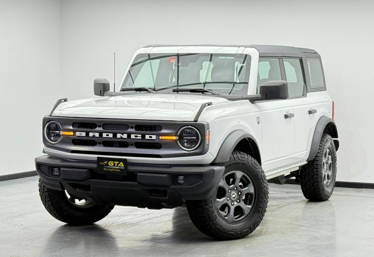 فورد برونكو 2021 Ford Bronco Big Bend, 1 Year Unlimited Km Warranty, Agency Full Service History, GCC