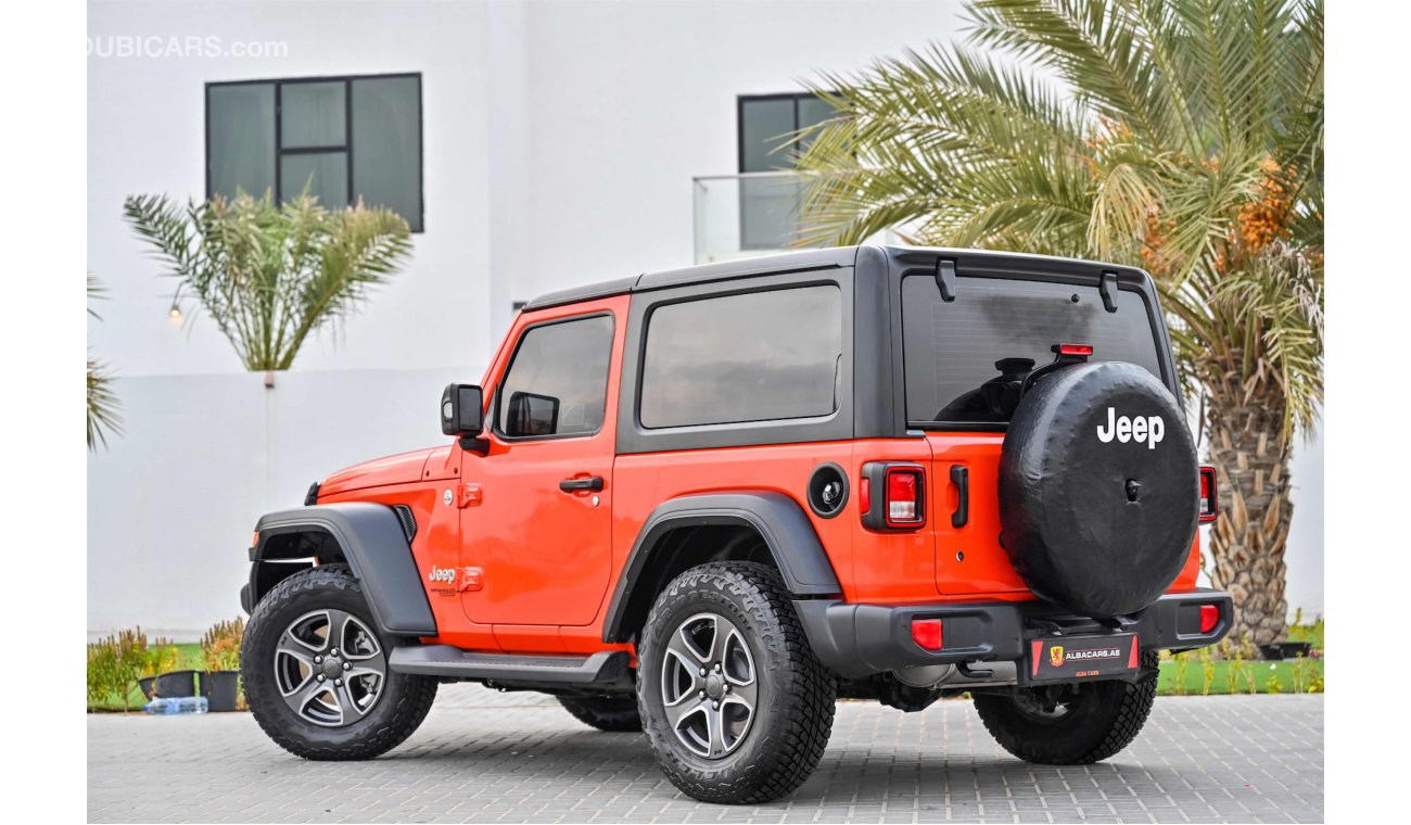 Jeep Wrangler Sport  | 2,135 P.M | 0% Downpayment | Full Option | New Shape