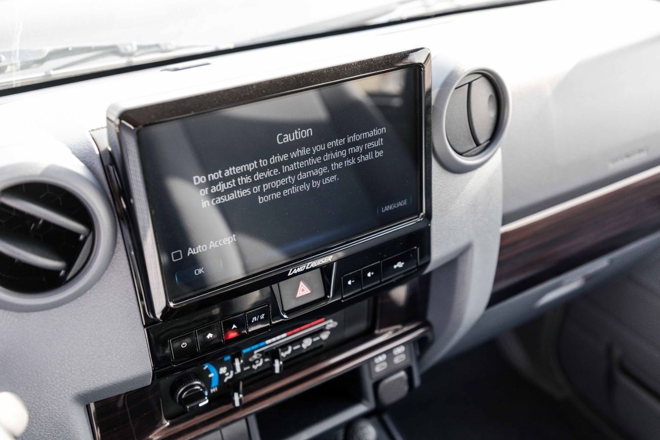 Toyota Land Cruiser LC76 Hardtop LX 4.0L - Manual - Attitude Black Inside Bluish Grey | Export Only