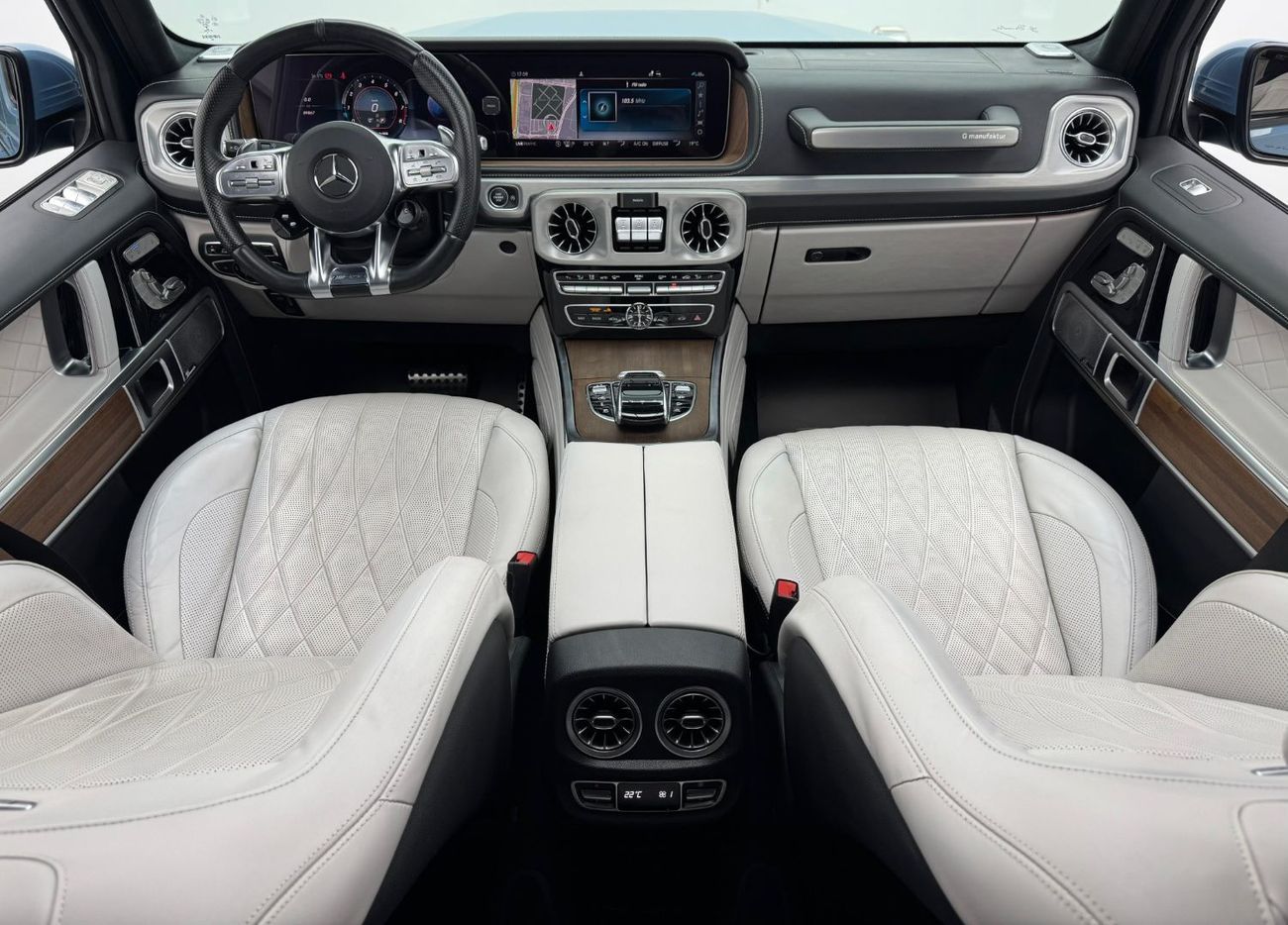 Mercedes-Benz G 63 AMG Std 4.0L 2021 Mercedes-AMG G63 G MANUFAKTUR, Full Options, 1 Year Warranty, FSH, GCC