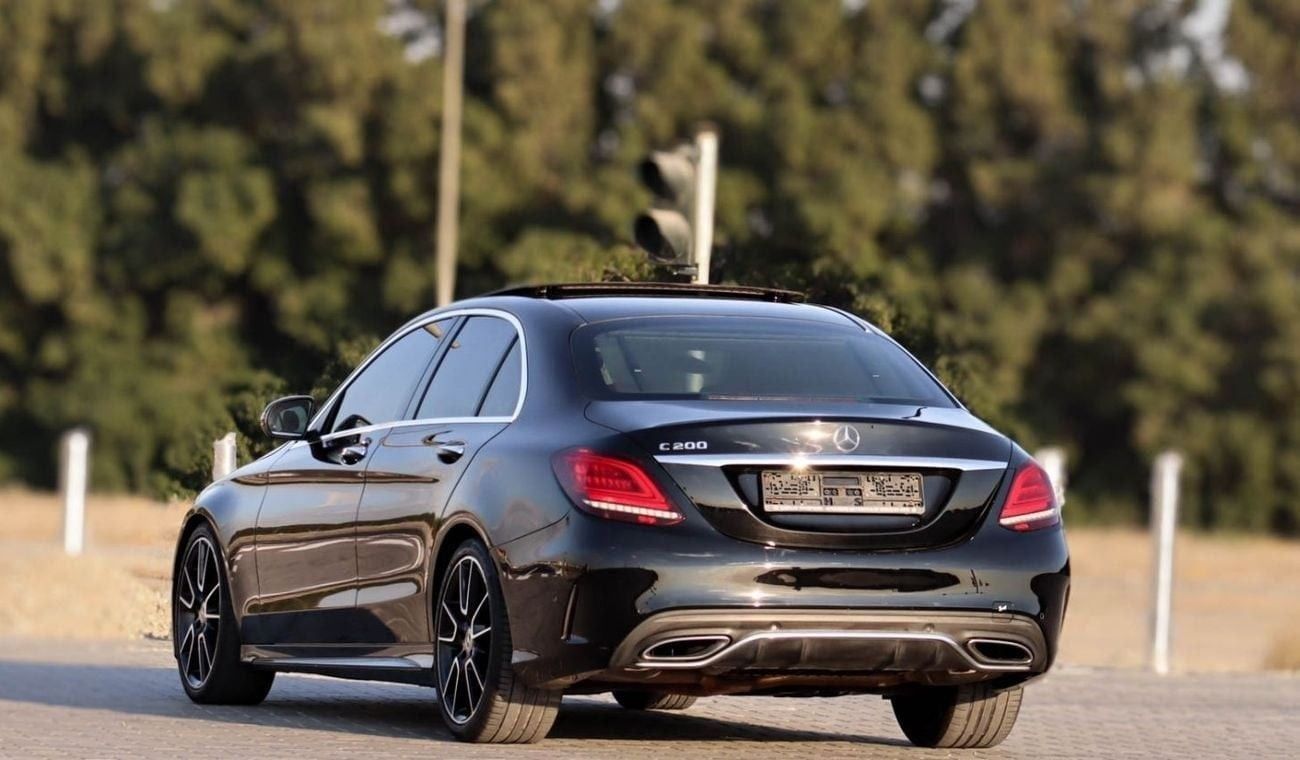 مرسيدس بنز C 200 Mercedes C200 2019 2.0 L GCC, original paint accident-free in excellent condition, 1794 P.M