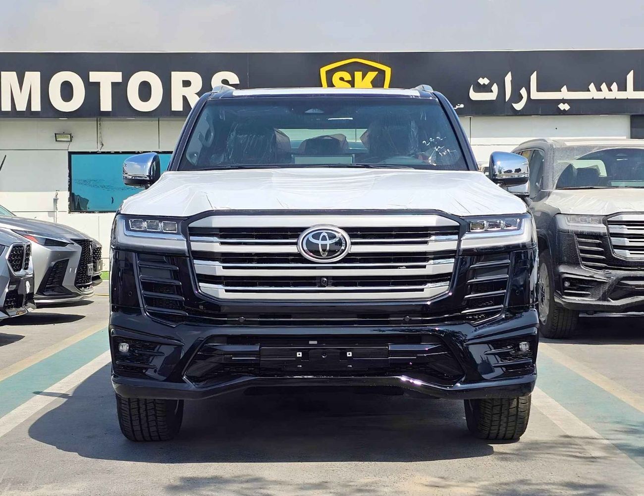 تويوتا لاند كروزر VXR-Z TWIN TURBO / 3.5L PETROL V6 4WD / RADAR / 12.3" DVD+JBL / HEADUP DISPLAY (CODE#LCVXRZOM)