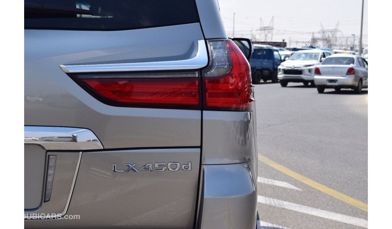 Lexus LX 450 LEXUS LX450D 2019 SILVER DIESEL RHD