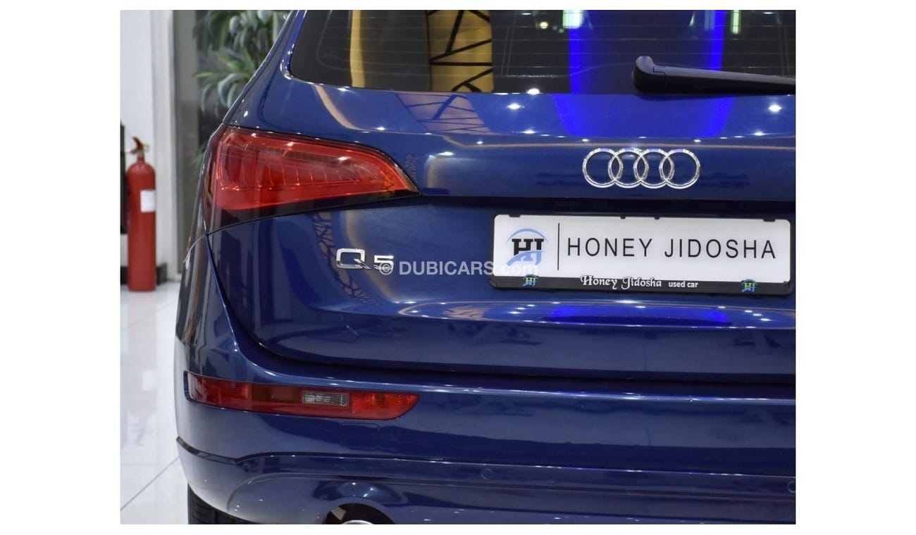 Audi Q5 EXCELLENT DEAL for our Audi Q5 2.0t Quattro ( 2014 Model ) in Blue Color GCC Specs
