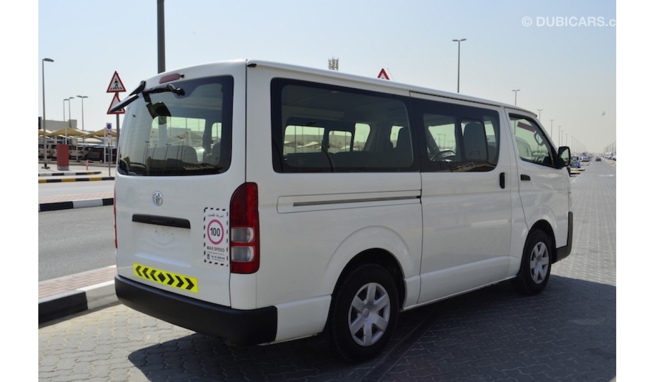 Toyota Hiace STANDARD ROOF 15 SEATER BUS GCC SPECS