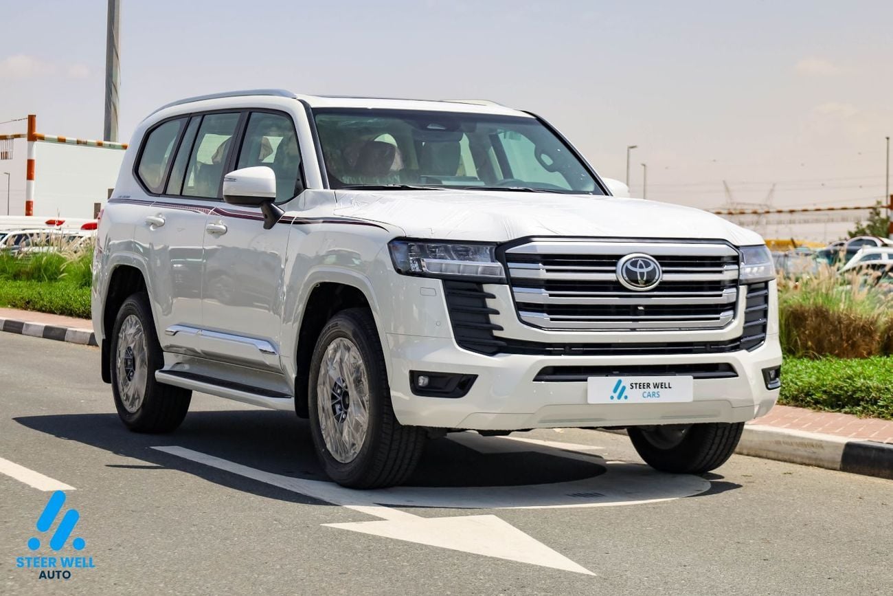 تويوتا لاند كروزر LC300 GXR | 4.0L V6 | GCC Specs | Full Safety Package | 4WD | Premium Features | Export Only