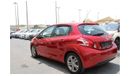 Peugeot 208 Allure ACCIDENTS FREE - GCC- CAR IS IN PERFECT CONDITION INSIDE OUT FULL OPTION