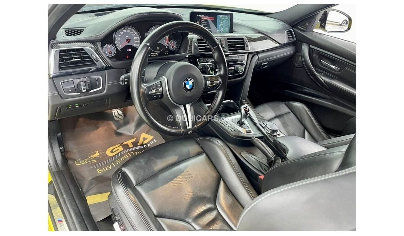 BMW M3 Std Std Std Std 2016 BMW M3(F80)-BMW Warranty-Full Service History-Service Contract-GCC.
