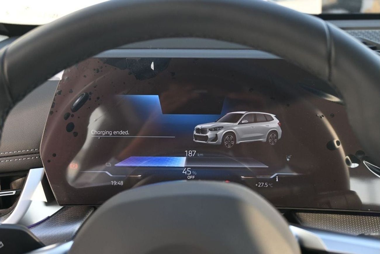 BMW iX1 BMW iX1 xDrive 30L M Sport Kit Model 2024, Color White