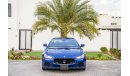 Maserati Ghibli AED 1,841 Per Month | 0% DP | Exceptional Condition!