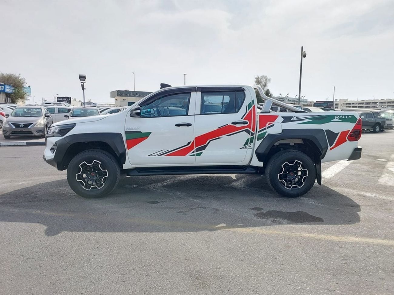تويوتا هيلوكس GR SPORT (RAMADAN OFFER) TOYOTA HILUX PICKUP RHD 2022 MODEL 2.4 L DIESEL AUTOMATIC(PM70393)