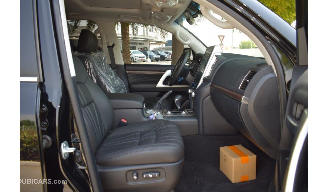 تويوتا لاند كروزر VXR  V8 5.7L PETROL 8 SEAT AUTOMATIC TRANSMISSION BLACK EDITION