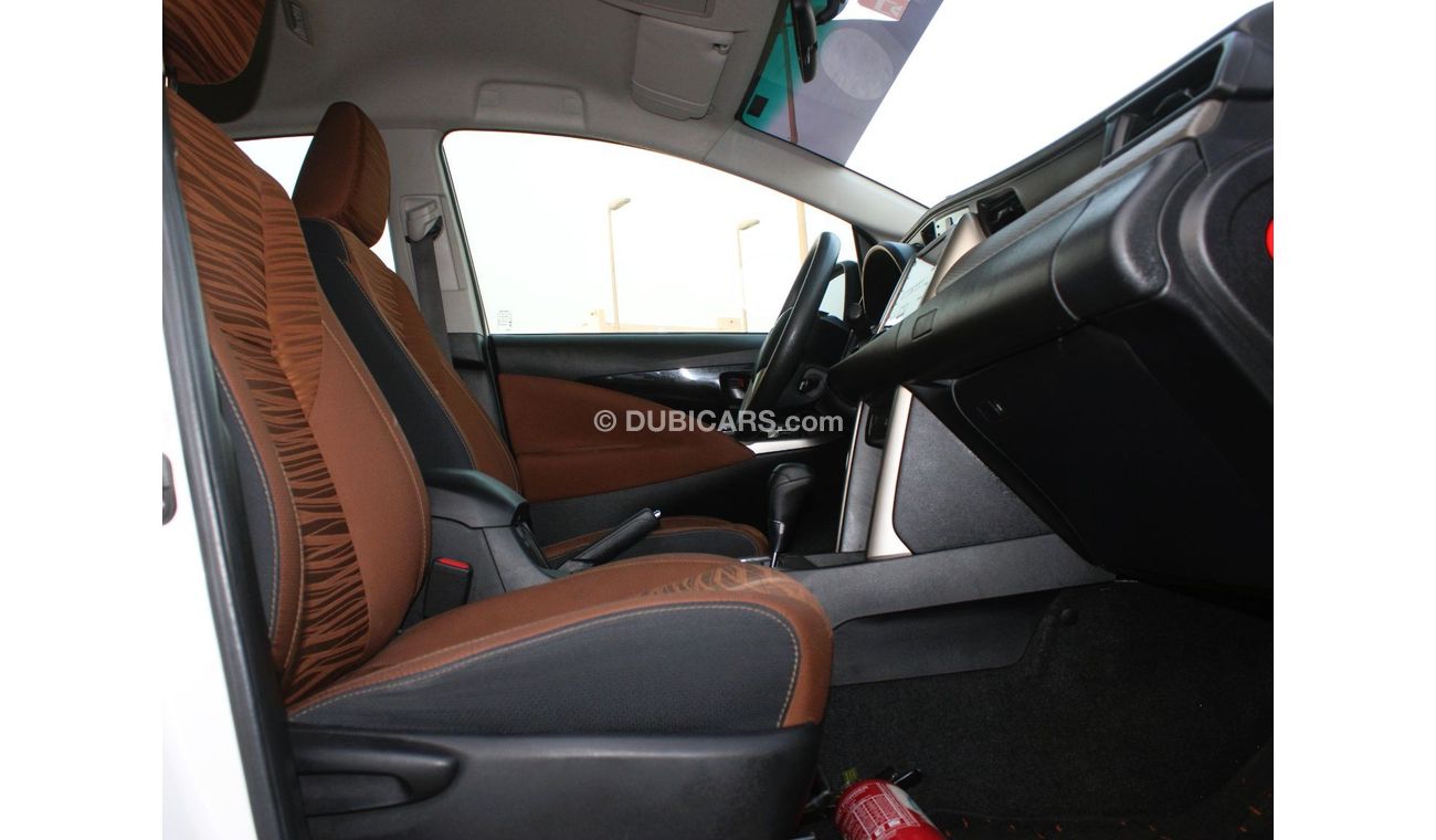 Toyota Innova toyota innova 2019 white GCC  2.7 excellent condtion without accident