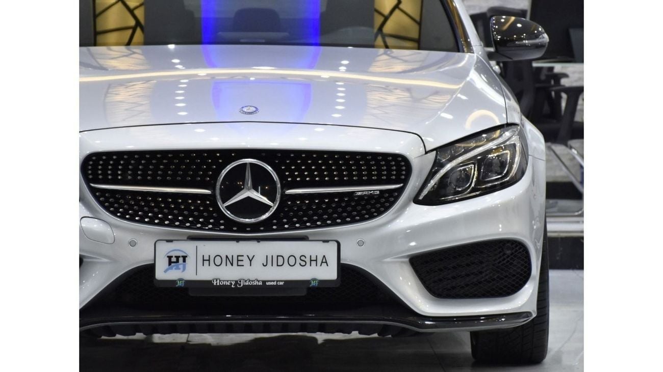 Mercedes-Benz C 43 AMG EXCELLENT DEAL for our Mercedes Benz C43 AMG ( 2017 Model ) in Silver Color Japanese Specs