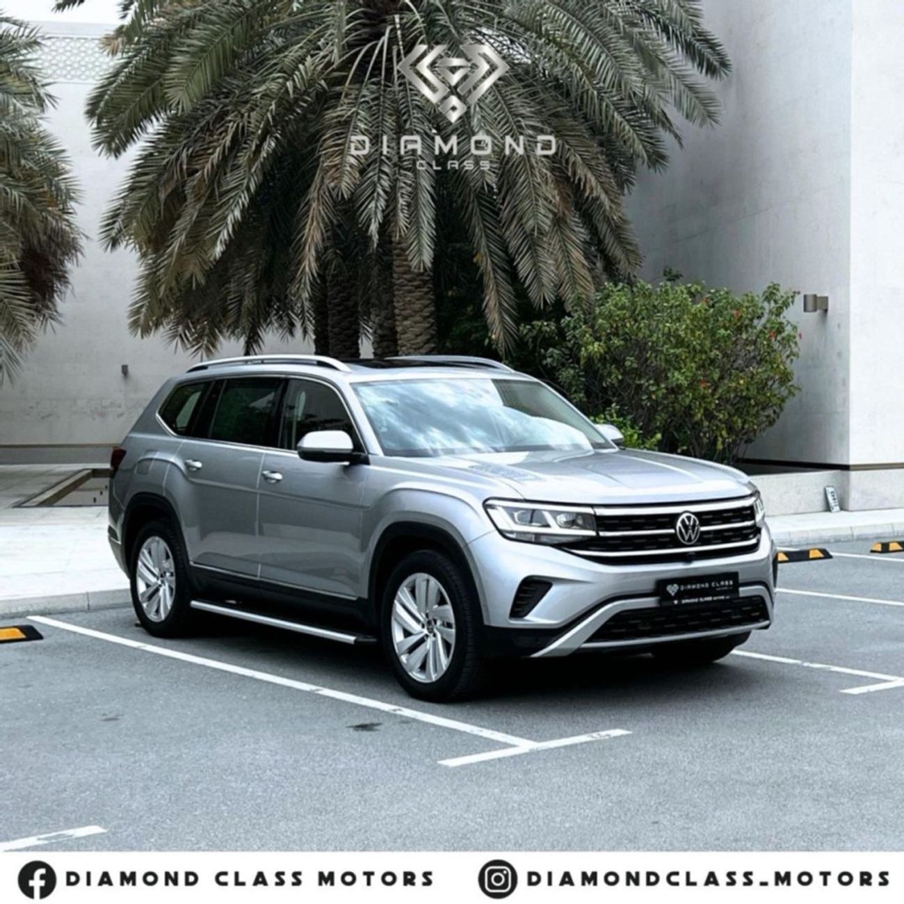 Volkswagen Teramont Highline 3.6L Volkswagen Teramont Highline  3.6L AWD Panoramic  Full Option   GCC    Under Agency Wa