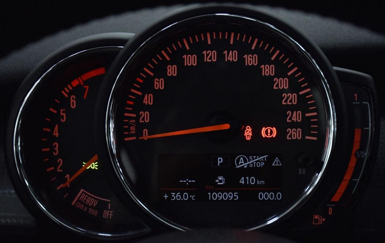 Mini Cooper EXCELLENT DEAL for our Mini Cooper ( 2019 Model ) in Red Color GCC Specs