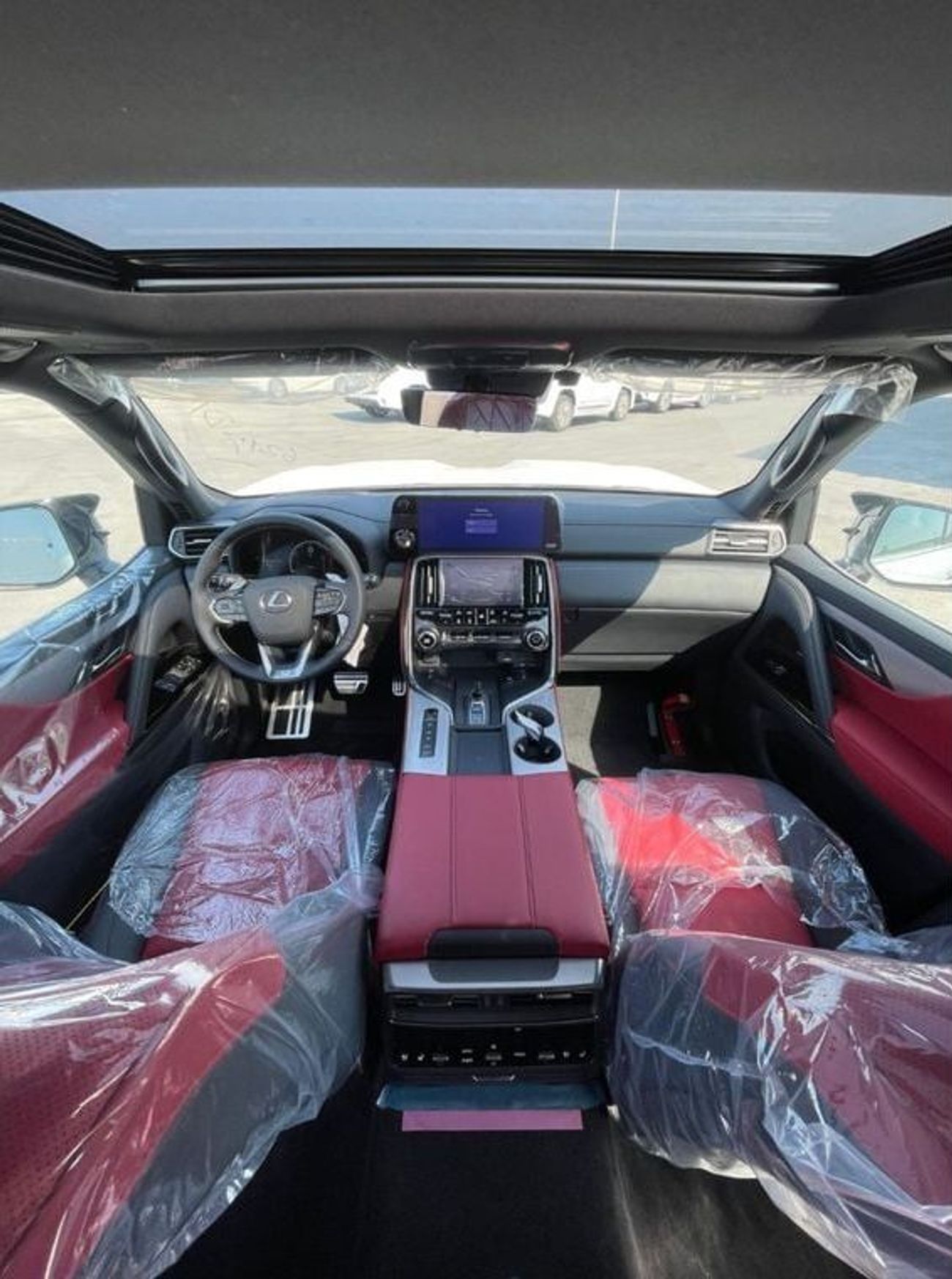 Lexus LX 700h 2026 Lexus LX700h F-Sport 3.5L AT Hybrid (White)