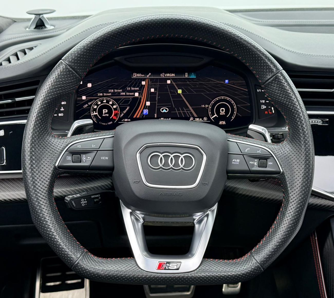 Audi RSQ8 STD 2020 Audi RSQ8 4.0TFSI Quattro, Warranty, Carbon Fiber Package, Excellent Condition, GCC