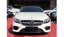 مرسيدس بنز E200 AMG Coupe Warranty And Service 2020 GCC