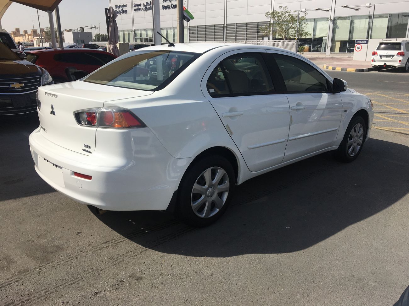 Mitsubishi Lancer we offer : * Car finance services on banks * Extended warranty * Registration / export services