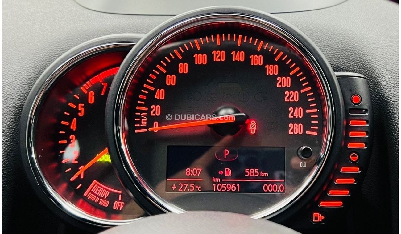 Mini John Cooper Works Countryman GCC .. Original Paint .. Perfect Condition .. FSH .