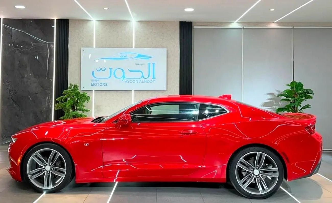 شيفروليه كامارو Lovely Red || GCC || Amazing Interior Color || Recently Serviced ||Low Mileage