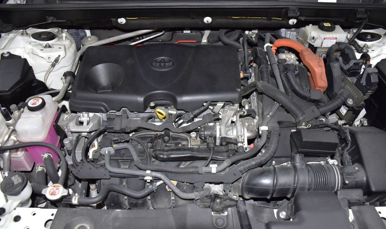 تويوتا راف ٤ EXCELLENT DEAL for our Toyota Rav4 Hybrid ( 2021 Model ) in White Color GCC Specs