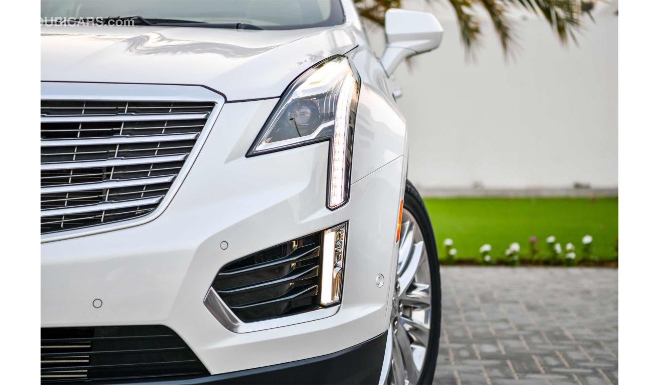 Cadillac XT5 AWD Platinum - Agency Warranty and Service Contract - GCC - AED 3,240 Per Month - 0% Downpayment