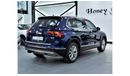 Volkswagen Tiguan EXCELLENT DEAL for our Volkswagen Tiguan 2.0TSi 4Motion ( 2017 Model ) in Blue Color GCC Specs