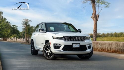 Jeep Grand Cherokee SUMMIT 4X4 2025 GCC 0Km With 5 Years Or 100K Warranty & 5 Years Service @Official Dea
