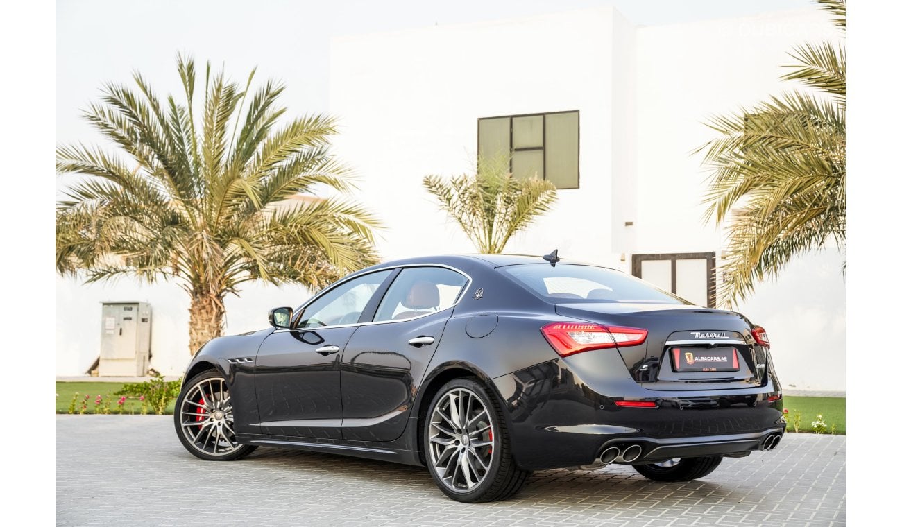 Maserati Ghibli S | 4,485 P.M | 0% Downpayment | Full Option | Agency Warranty & Service Package!