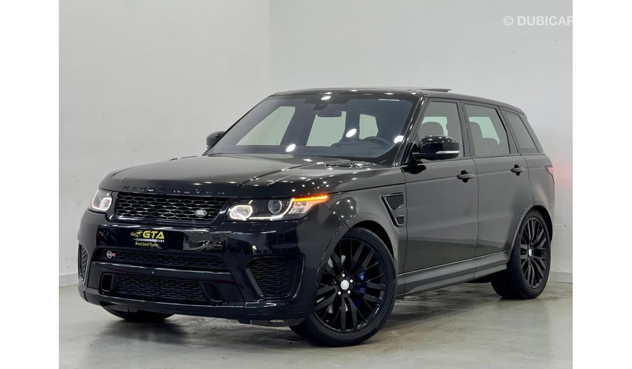 Land Rover Range Rover Sport SVR 2016 Range Rover SVR, Full Range Rover Service History, Warranty, GCC