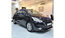Peugeot 208 EXCELLENT DEAL for our FULL! Peugeot 208 2015 Model!! in Dark Blue Color! GCC Specs