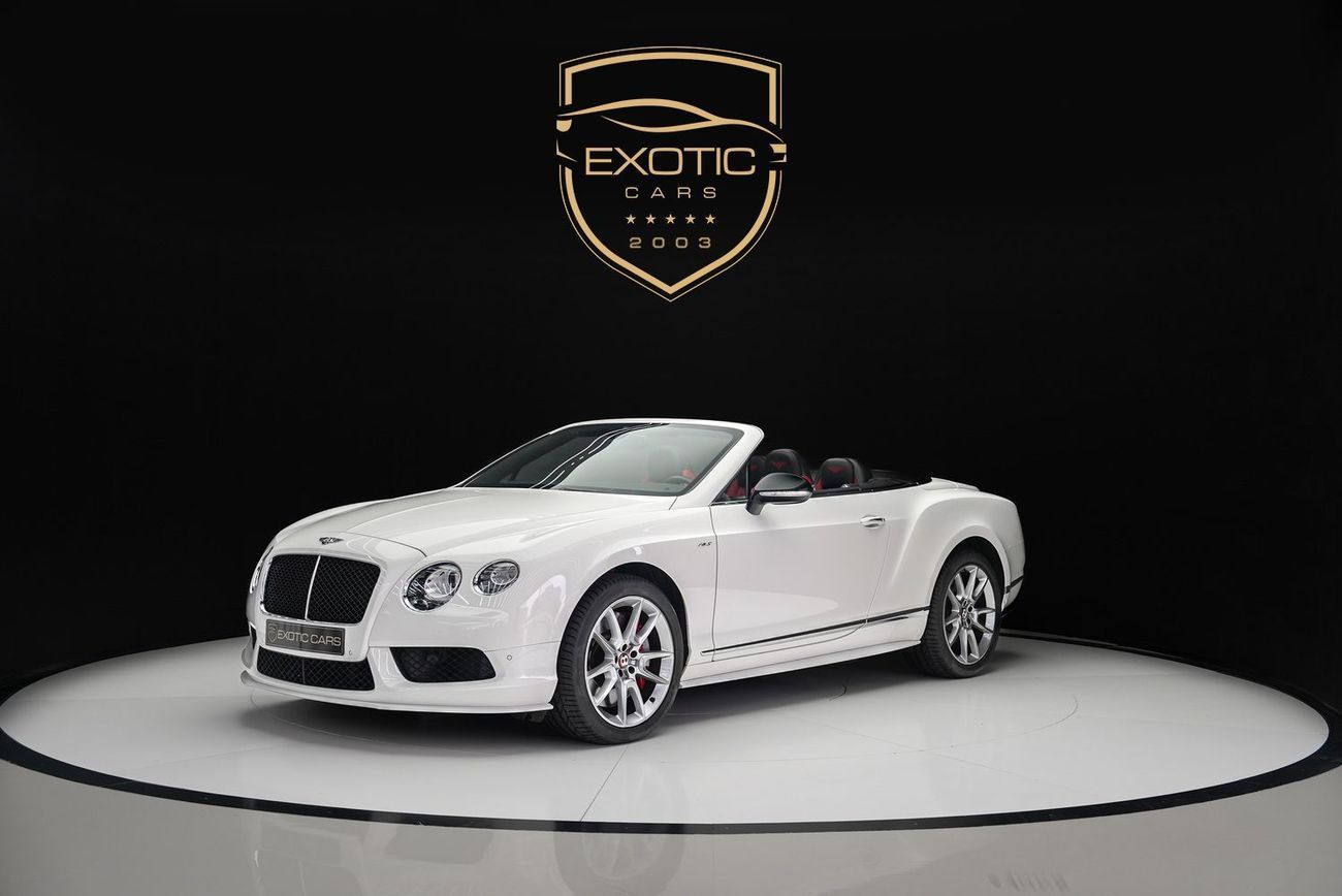 بنتلي كونتيننتال جي تي سي Bentley GTC V8 S