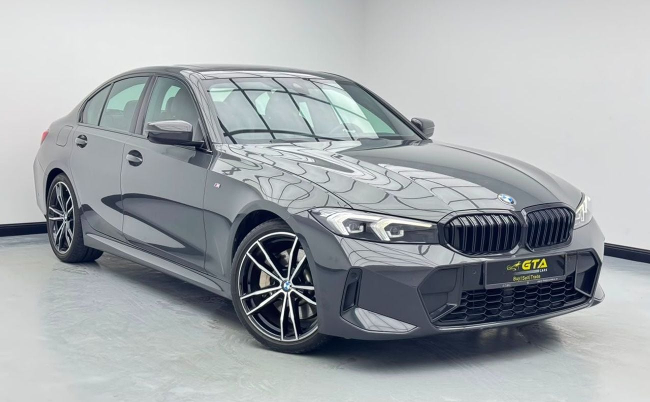 BMW 330i M SPORT 2023 BMW 330i M-Sport, BMW Service History, 19/12/2026 BMW Warranty and Service Pack, GCC